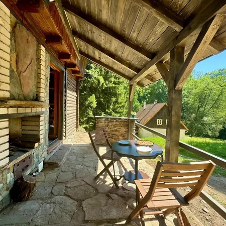 Ferienhaus Srub V Bolkovskem Udoli
